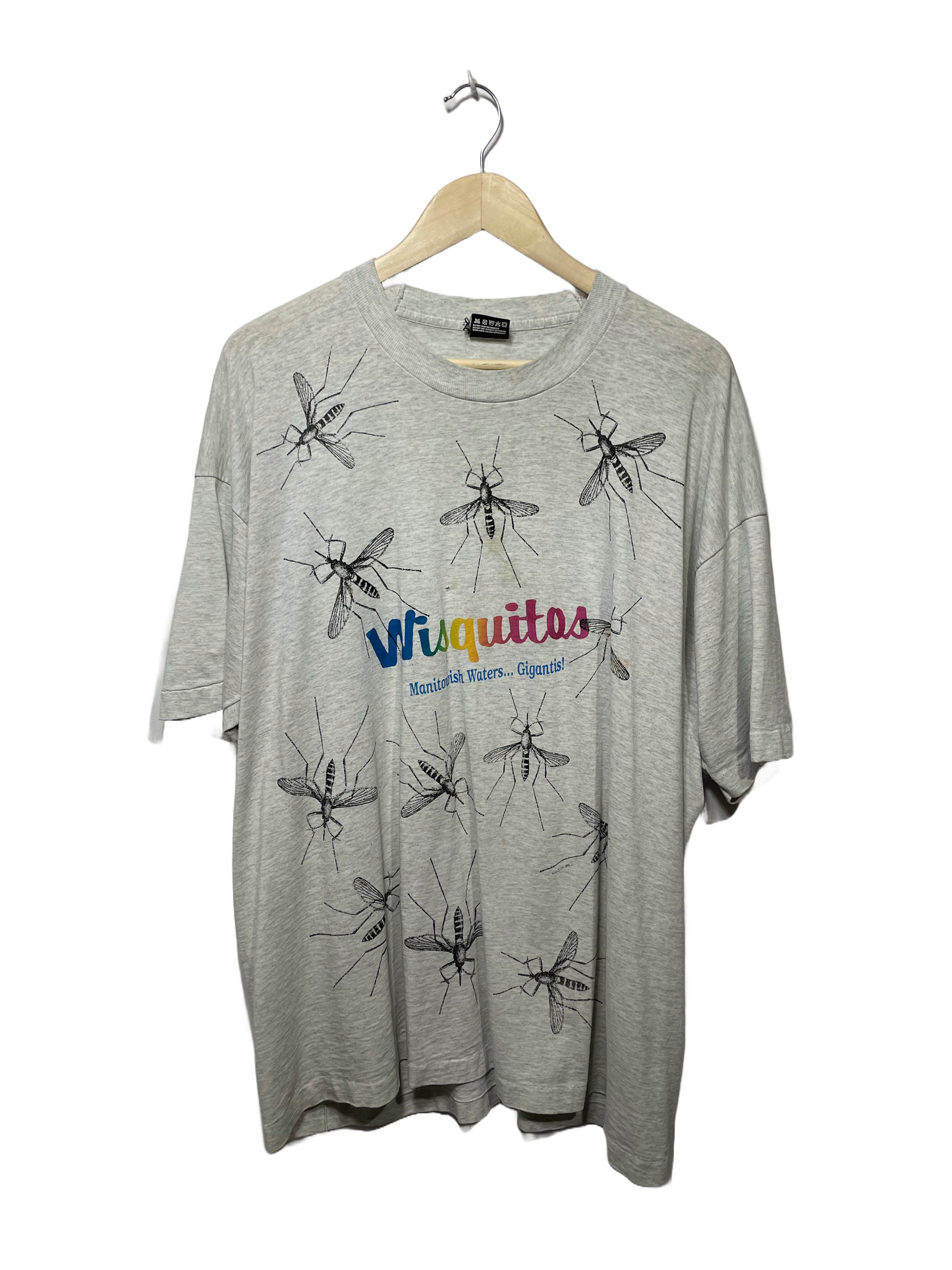 1990s Heather Grey ‘Wisquito’ Tee