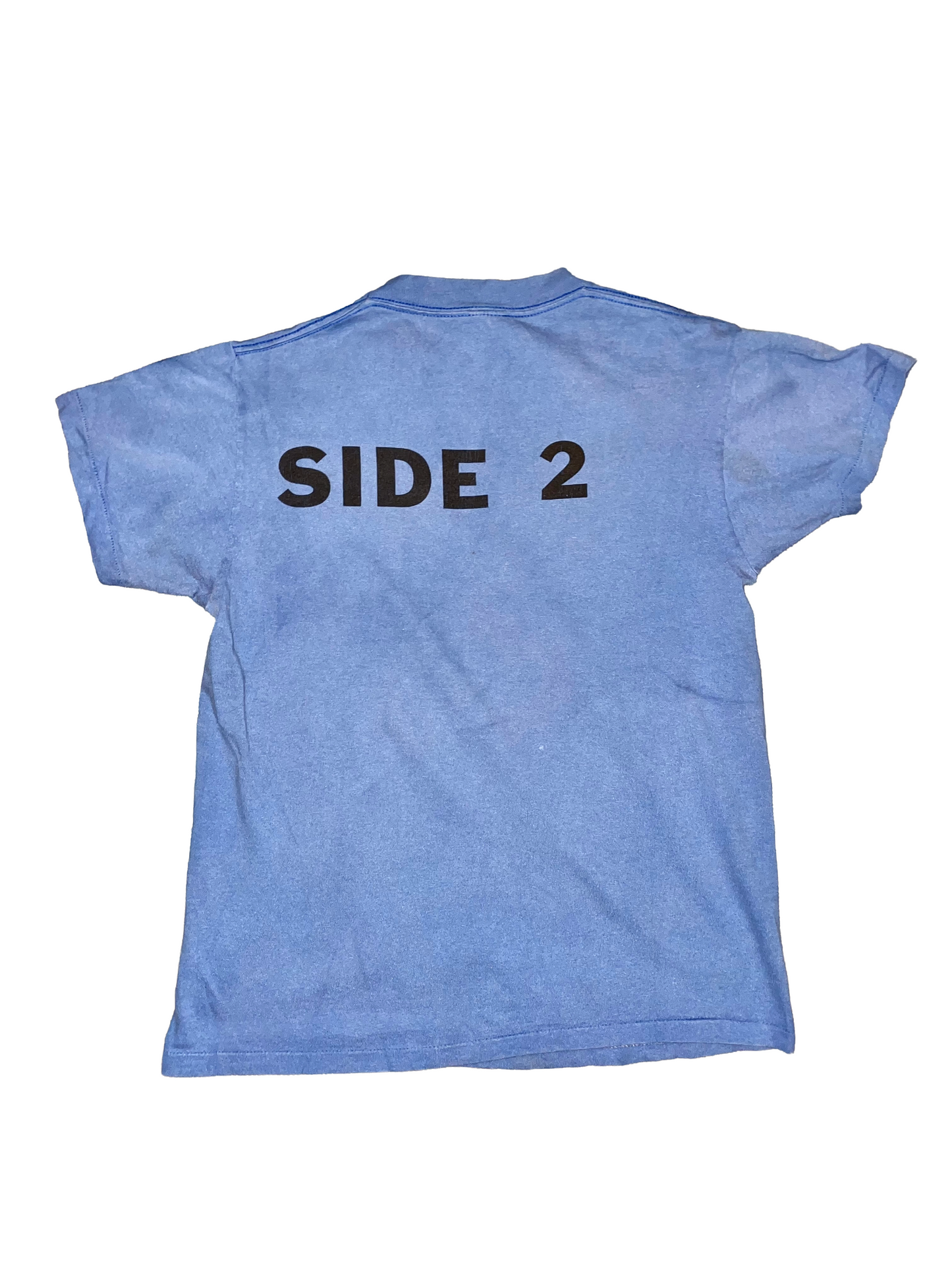 Black Flag "My War" SST Records 1984 Blue Double Sided Hardcore Vintage T-Shirt