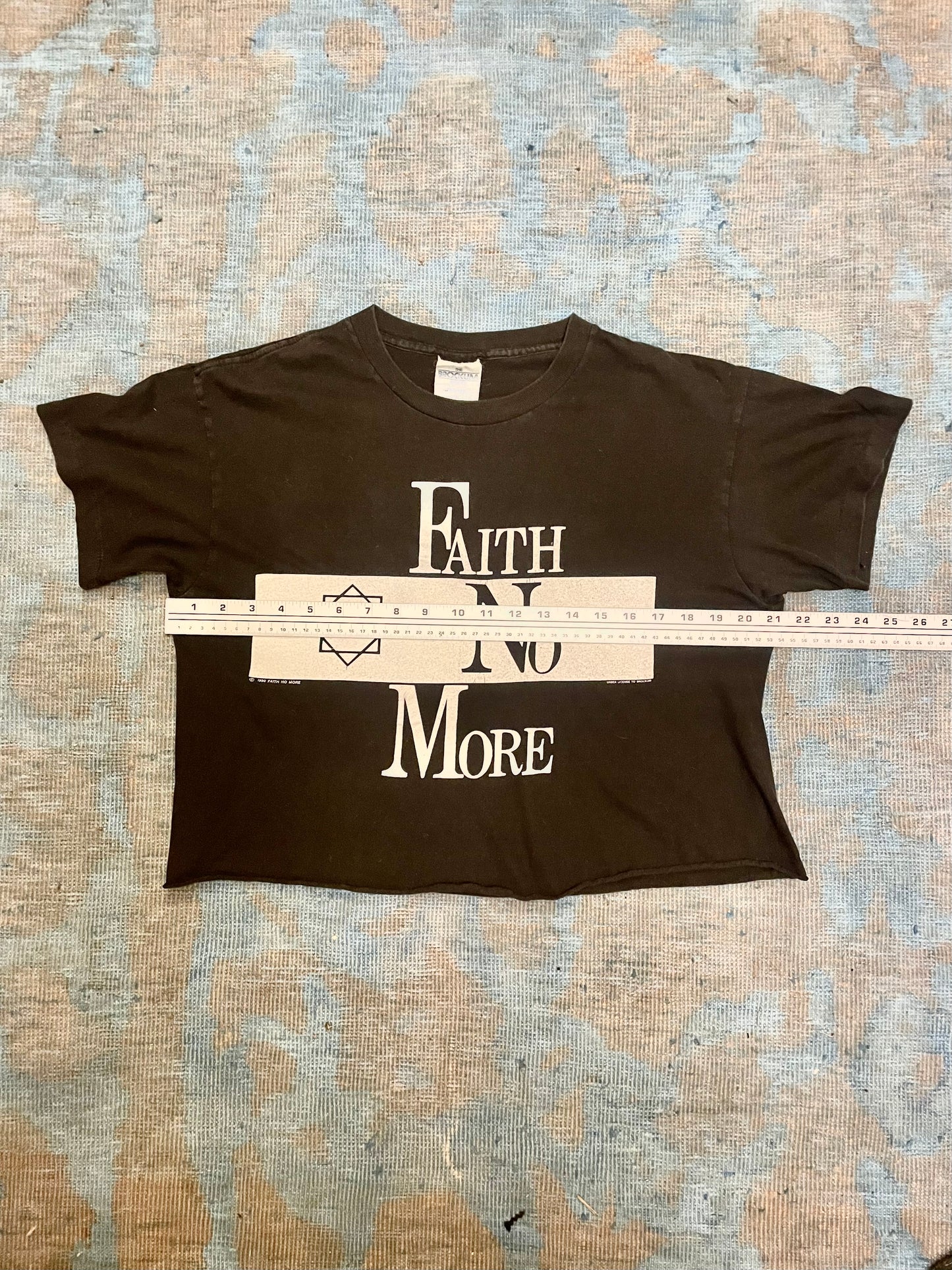 Faith No More "The Real Thing Tour 1990" Black Double Sided Alt Metal Vintage T-Shirt