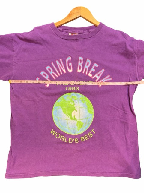 1990s Purple Spring Break Graphic Tee