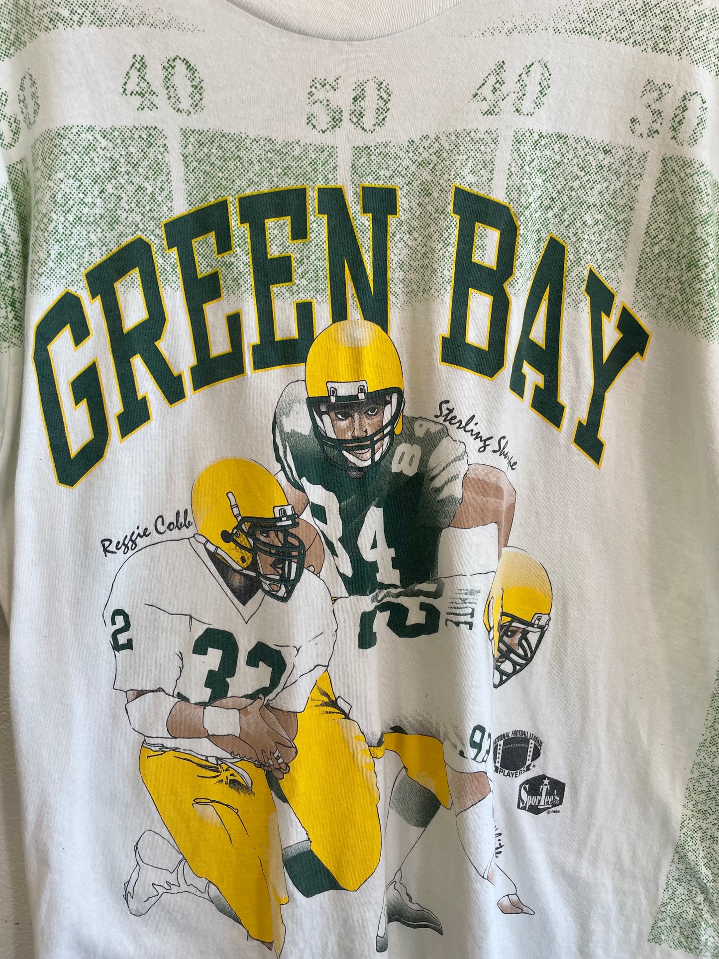 1990s White Packers AOP Tee