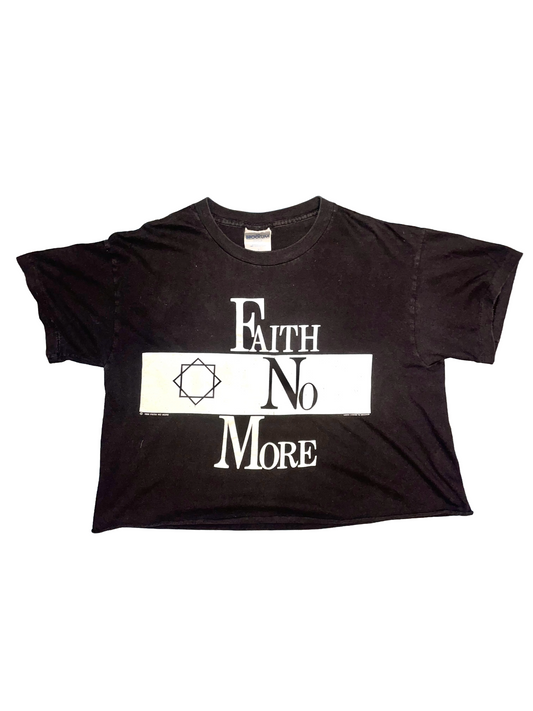 Faith No More "The Real Thing Tour 1990" Black Double Sided Alt Metal Vintage T-Shirt