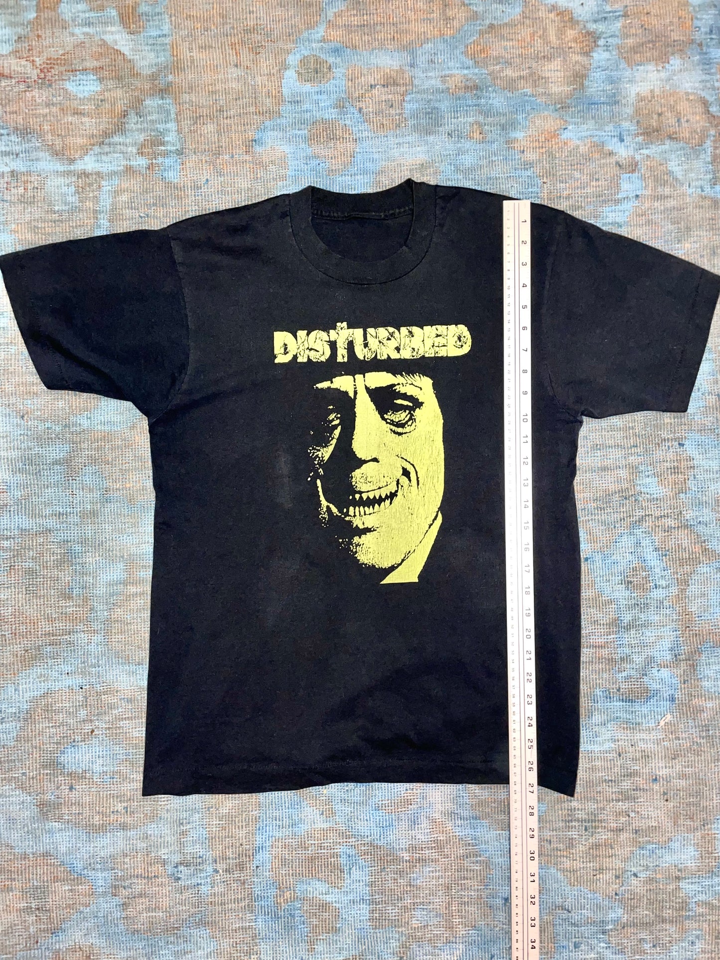 Disturbed (Minneapolis) “Disturbing America” ca. 1980s Black Double Sided Like New Thrash Metal Vintage T-Shirt