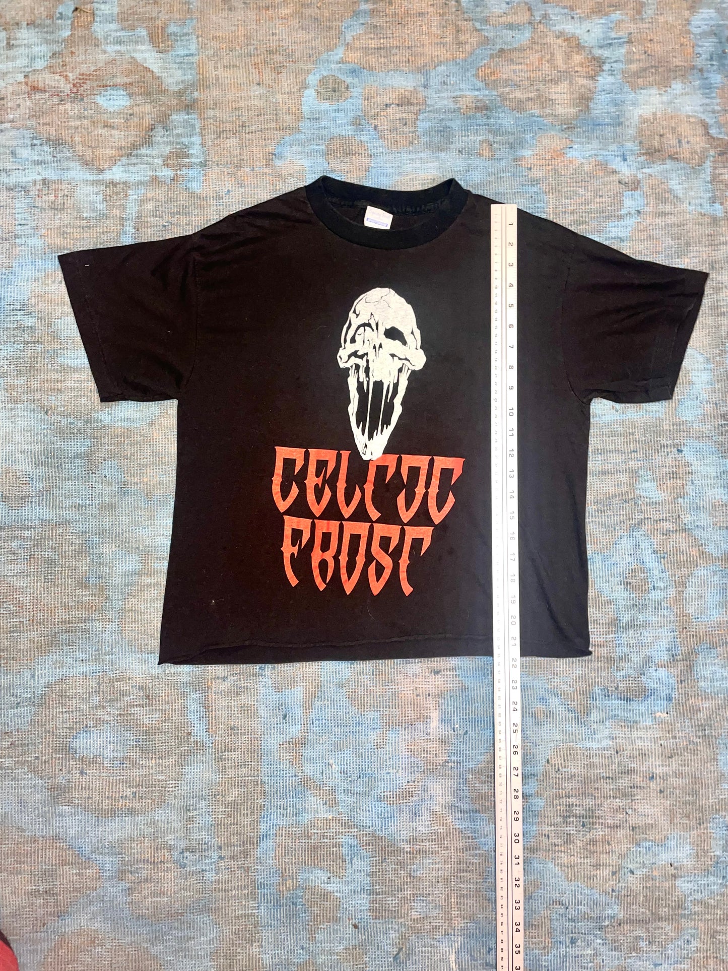 Celtic Frost "Into The Pandemonium" ca. 1987 Black Double Sided Thrash Prog Metal Vintage T-Shirt