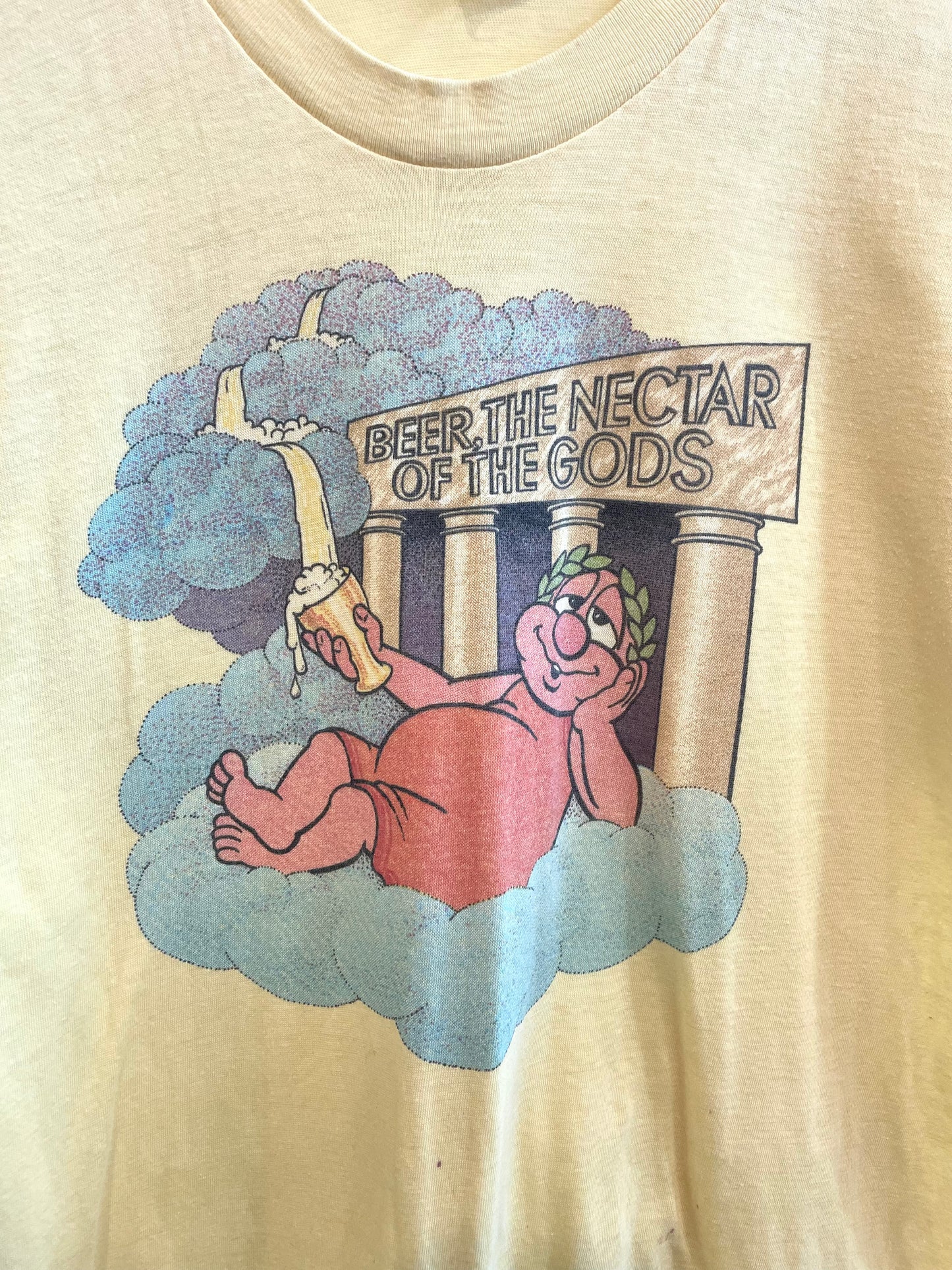 1970s Beer The Nectar of the Gods Tee