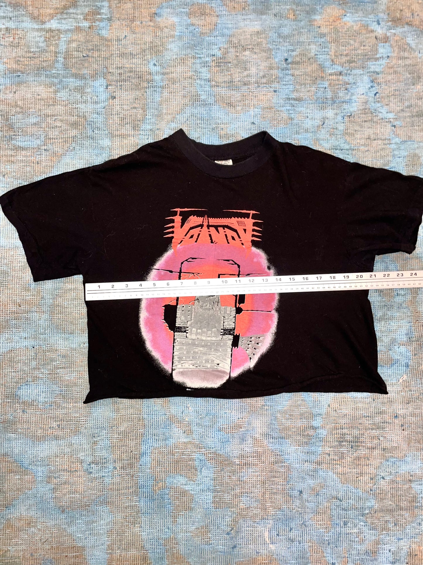 Voivod "Dimension Hatröss" Black Double Sided Super Soft Thrash Metal Vintage T-Shirt
