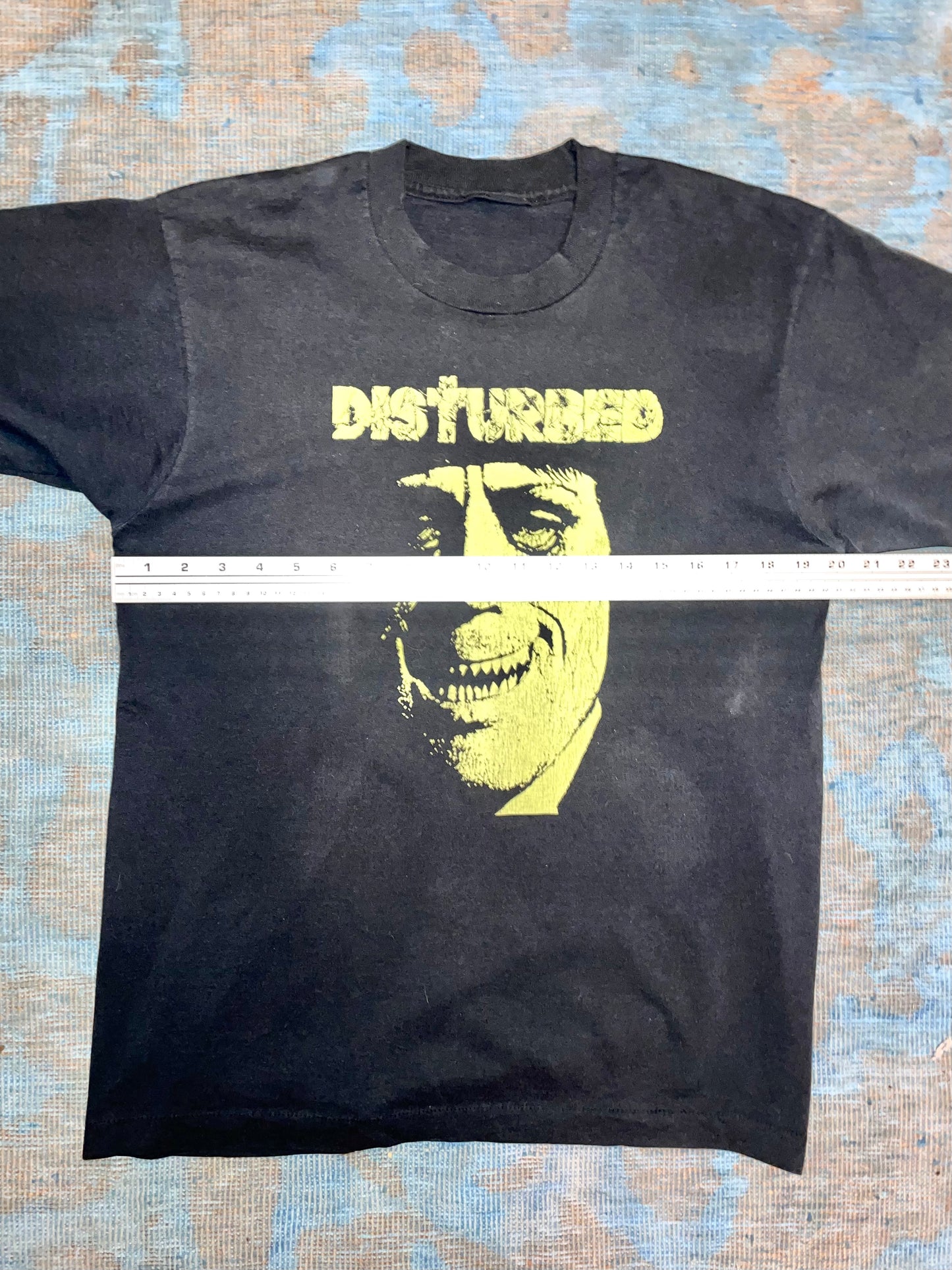 Disturbed (Minneapolis) “Disturbing America” ca. 1980s Black Double Sided Like New Thrash Metal Vintage T-Shirt