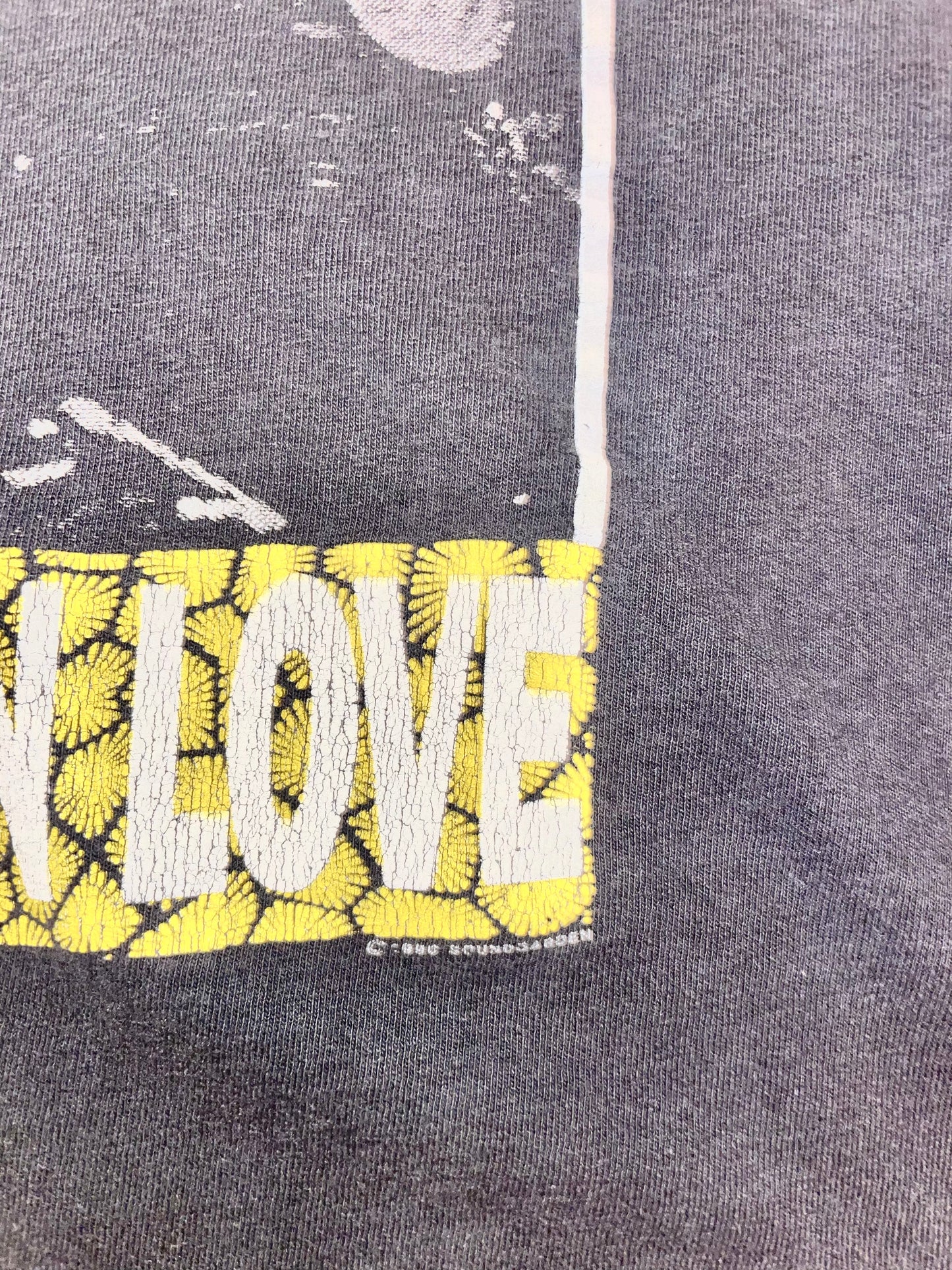 Soundgarden "Louder Than Love" 1990 Black Double Sided Super Soft Alt Grunge Vintage T-Shirt