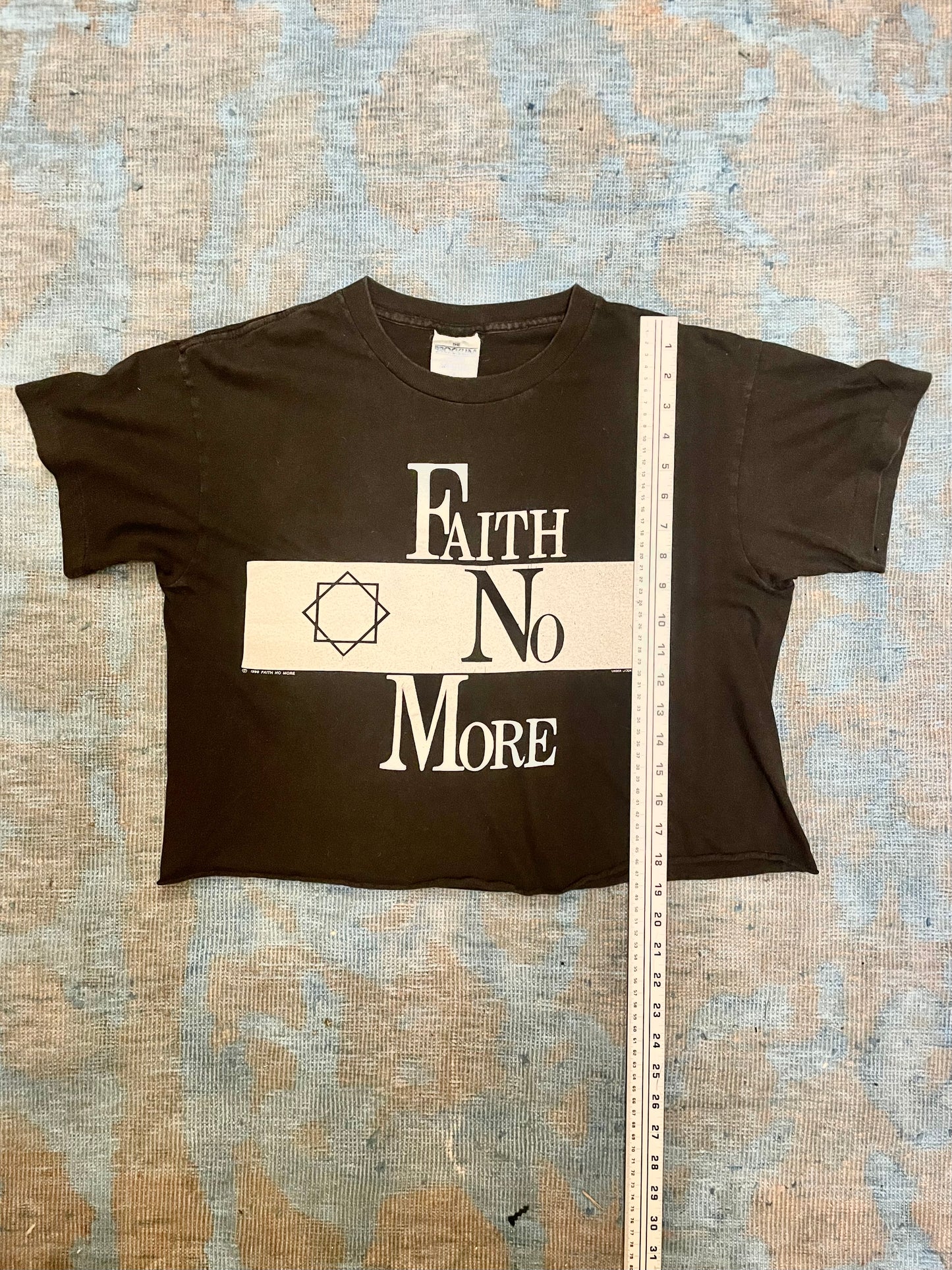 Faith No More "The Real Thing Tour 1990" Black Double Sided Alt Metal Vintage T-Shirt