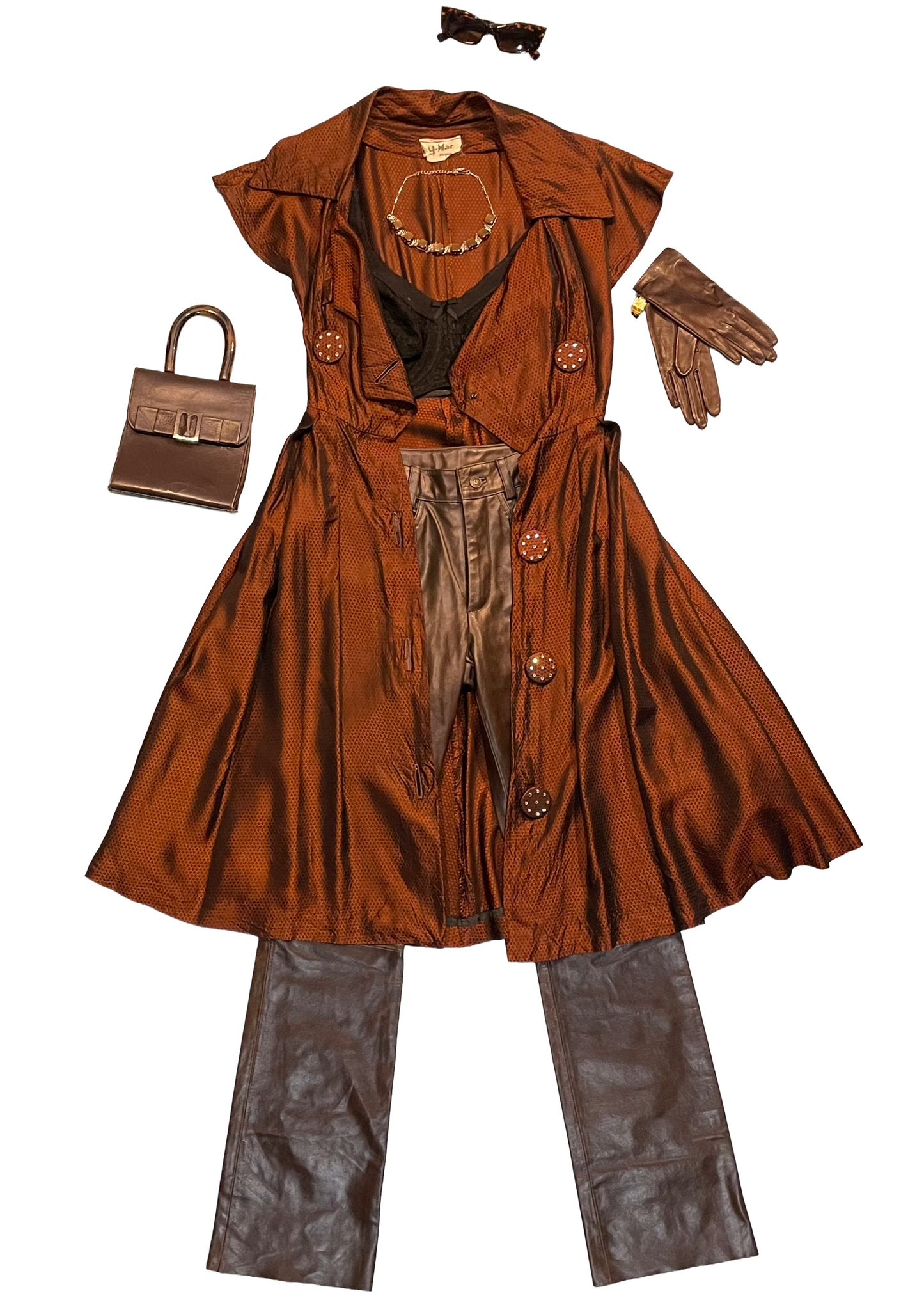 1960s Black Lace Bullet Bra