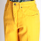1990s Golden Yellow Tapered All-Cotton Jeans