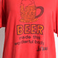1980s Red Beer Body Las Vegas Tee