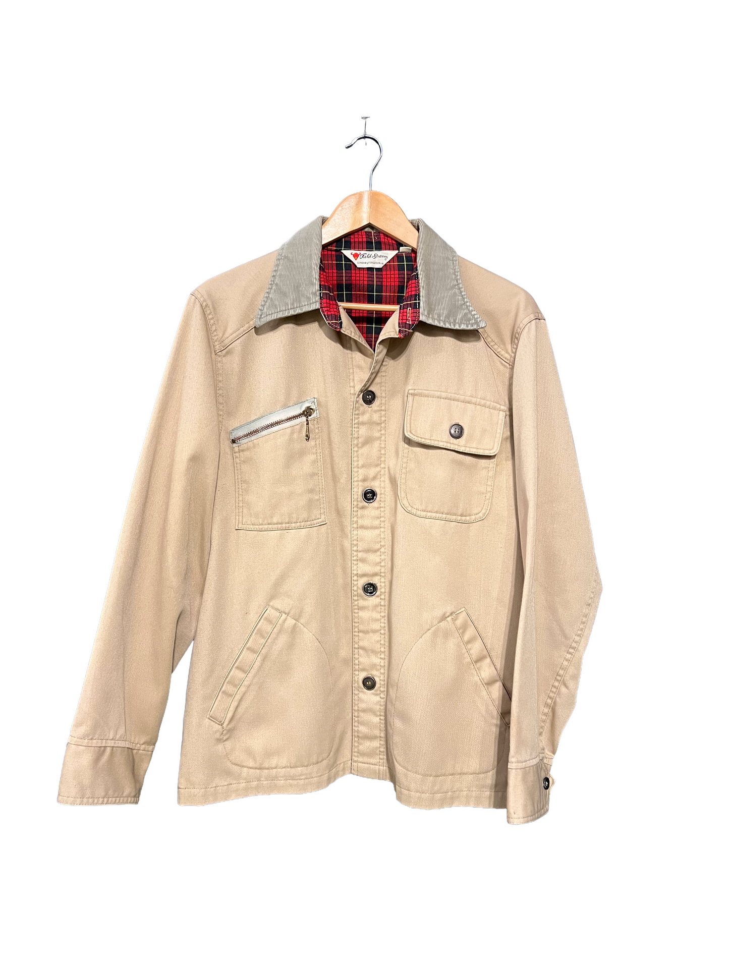 1970s Field and Stream Tan Outdoorsman Jacket