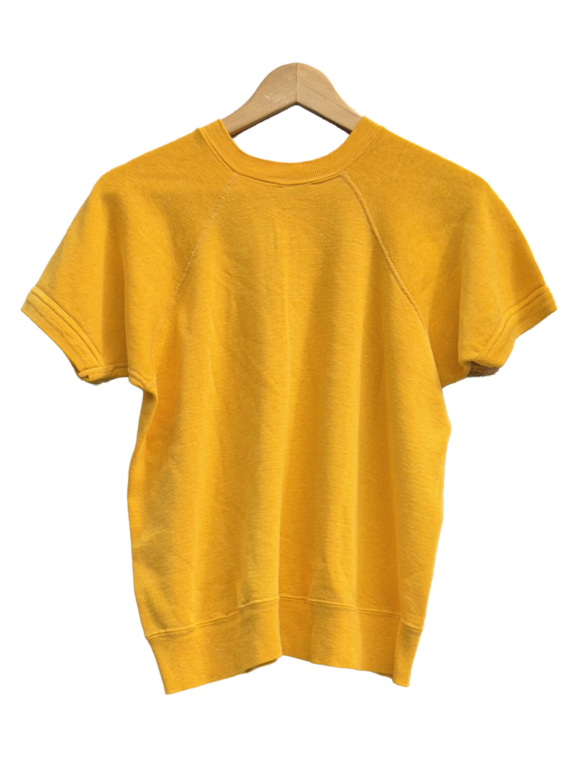 1960s Yellow Mayo Spruce Shortsleeve Crewneck