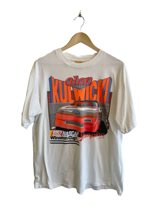 1990s White Winston Cup Nascar Tee
