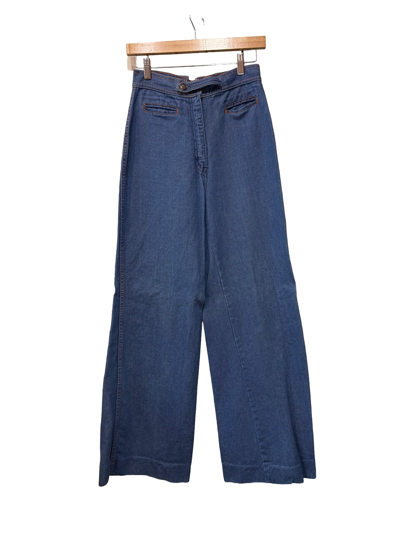 1970s NLF Wide Leg Flare Jeans
