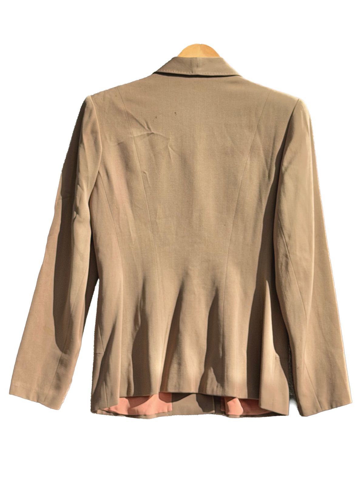 1950s Tan Wool Gabardine Western Jacket