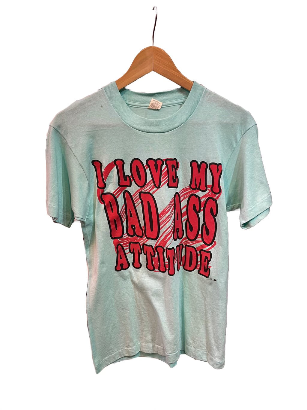 1980s Mint ‘Bad Ass Attitude’ Tee