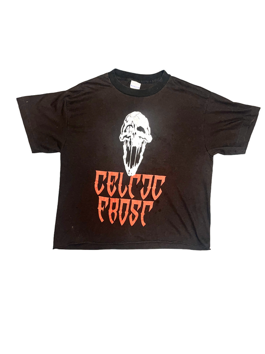 Celtic Frost "Into The Pandemonium" ca. 1987 Black Double Sided Thrash Prog Metal Vintage T-Shirt