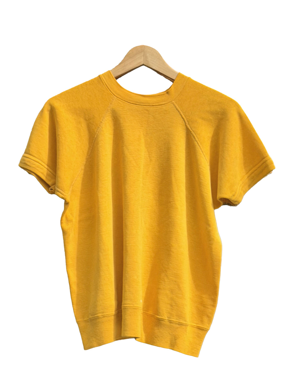 1960s Yellow Mayo Spruce Shortsleeve Crewneck