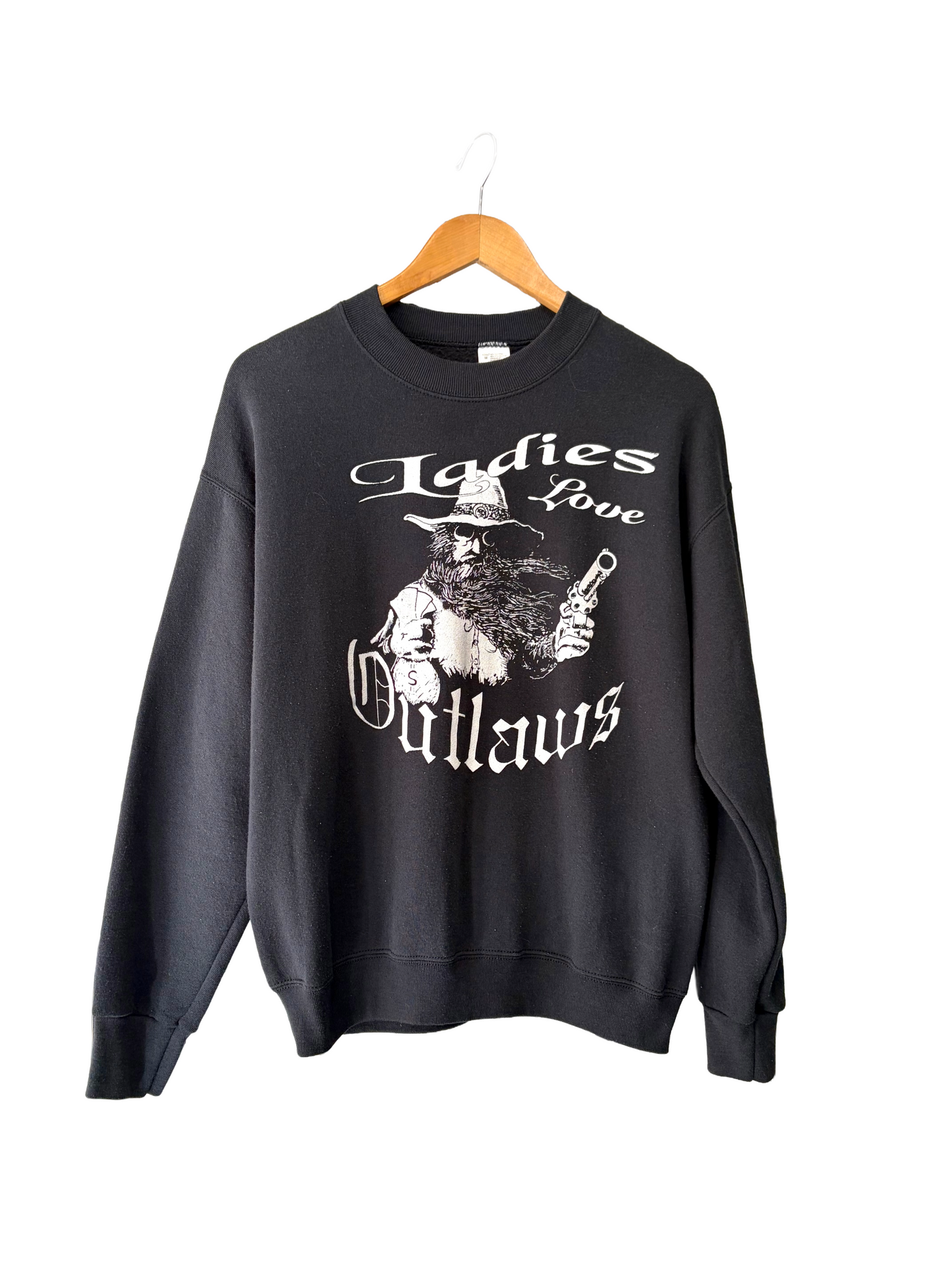 1990s Ladies Love Outlaws Crewneck Sweatshirt