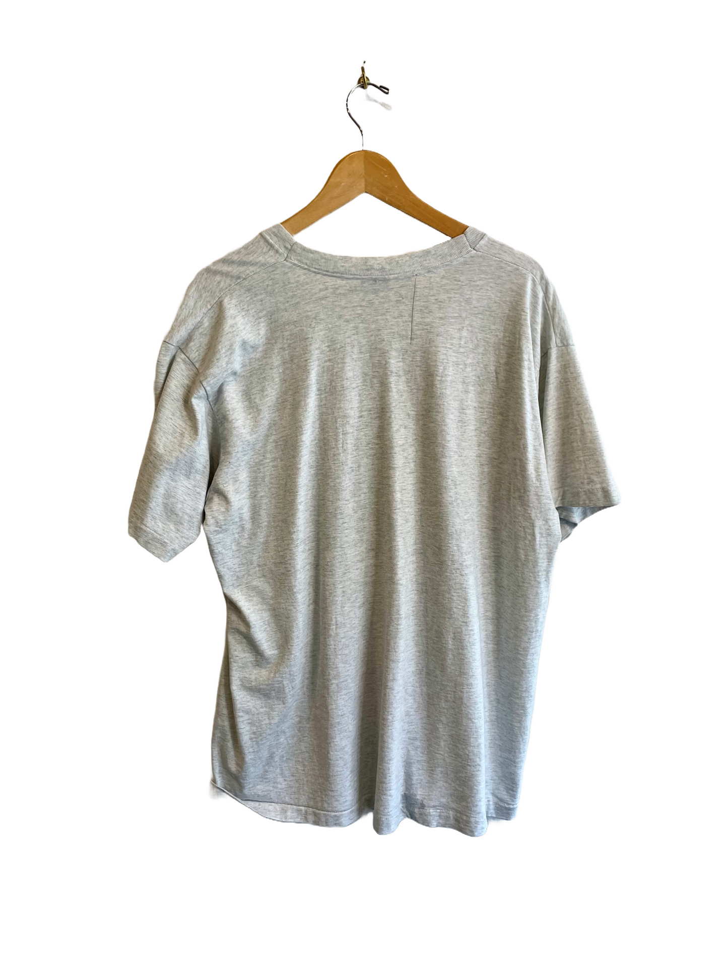 1990s Heather Grey Unicorn Puff Print Tee
