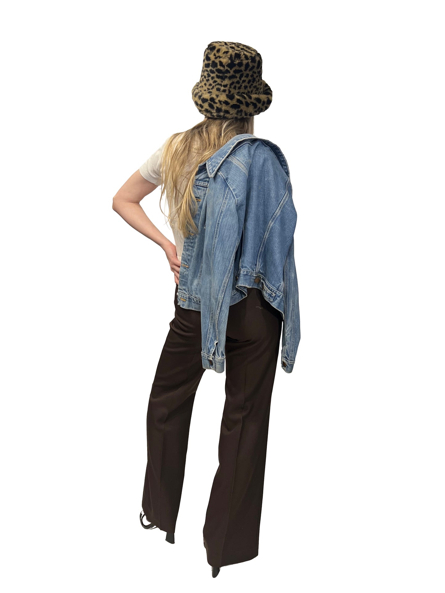 1980s Well-Worn Wrangler ‘No Fault’ 4-Pocket Denim Jacket