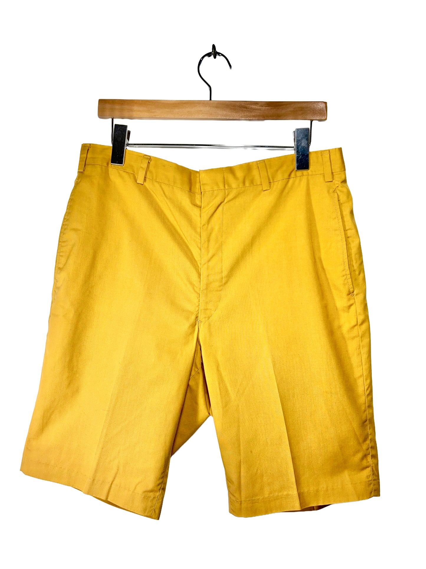 1970s Mustard Yellow McGregor Scotset Shorts