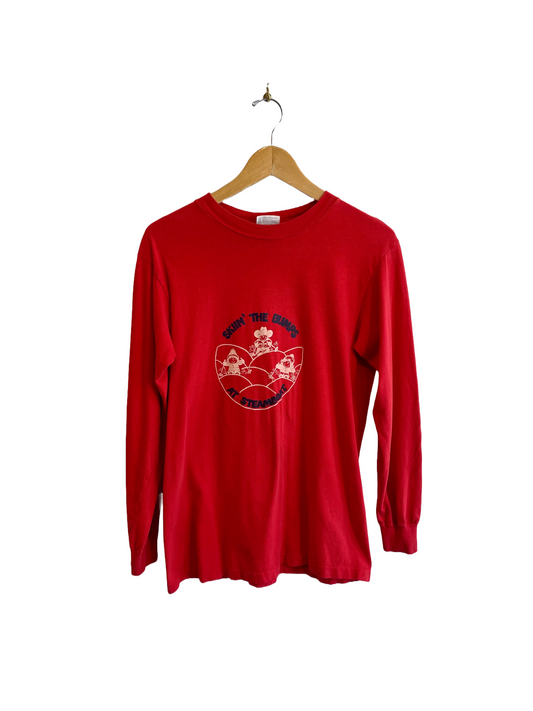 1980s Skiing the Bumps Long Sleeve Tee