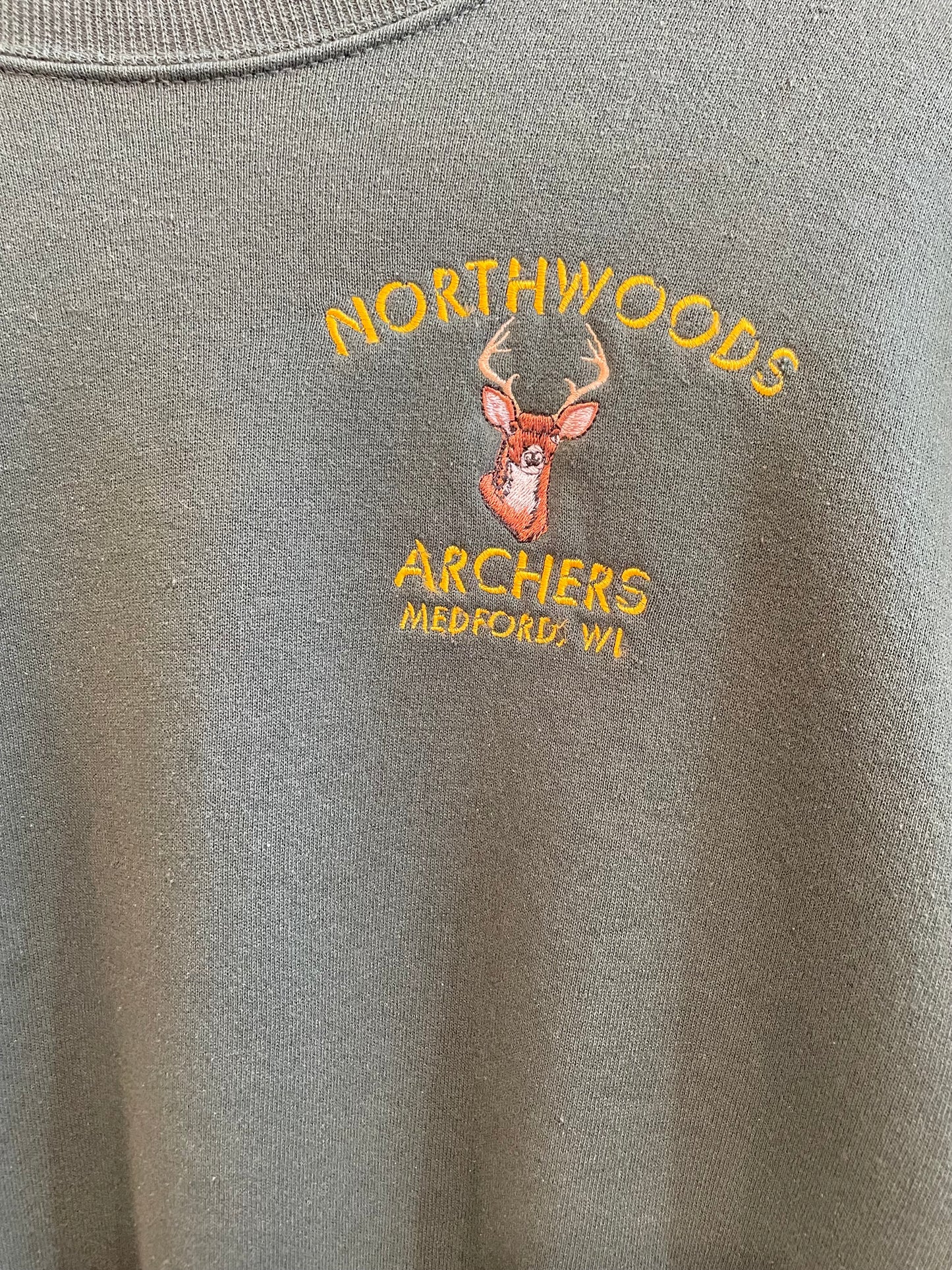 1990s Forest Green Northwoods Crewneck