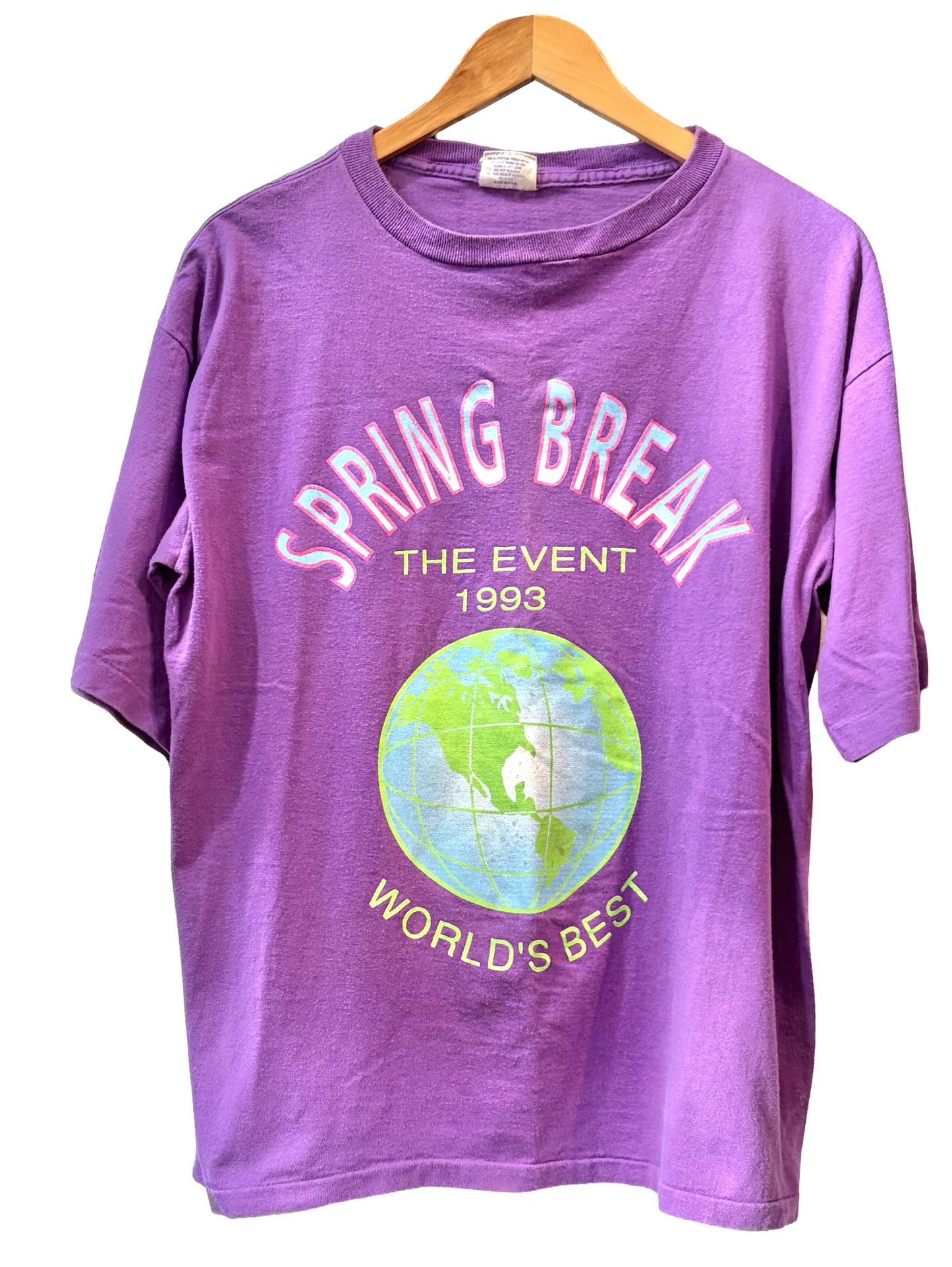 1990s Purple Spring Break Graphic Tee