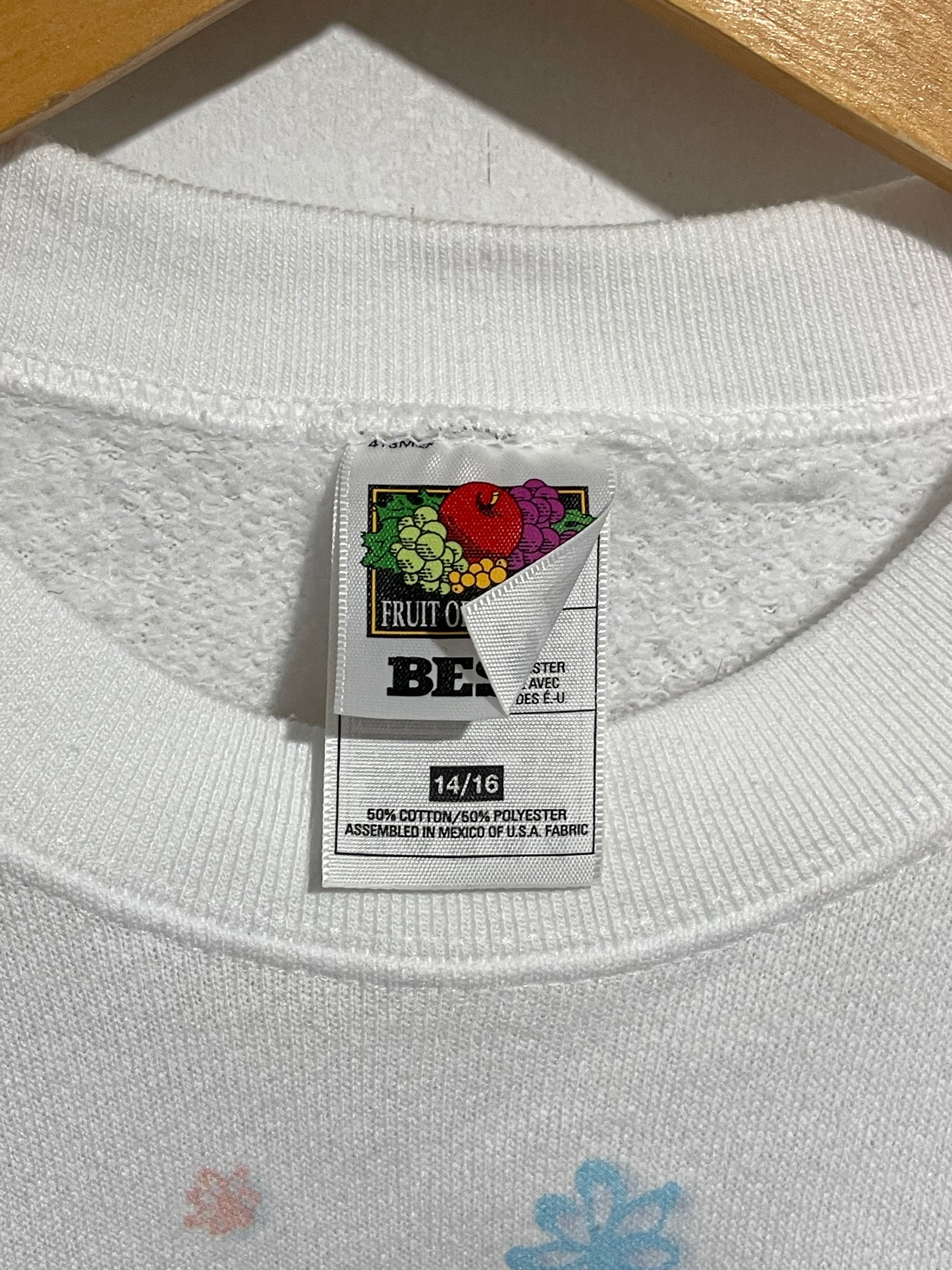 1990s White ‘On the Line in Wisconsin’ Country Sweatshirt