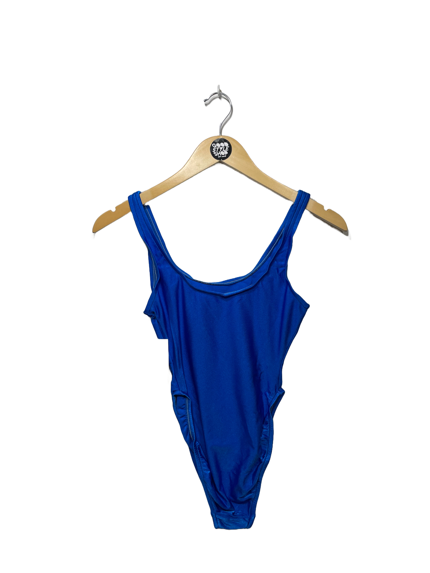 1980s Deadstock Blue Leotard