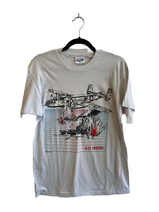 1980s B-25 Mitchell Plane Tee