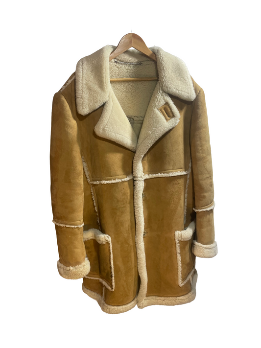 1970s Suede Sherpa High Plains Ranch Jacket