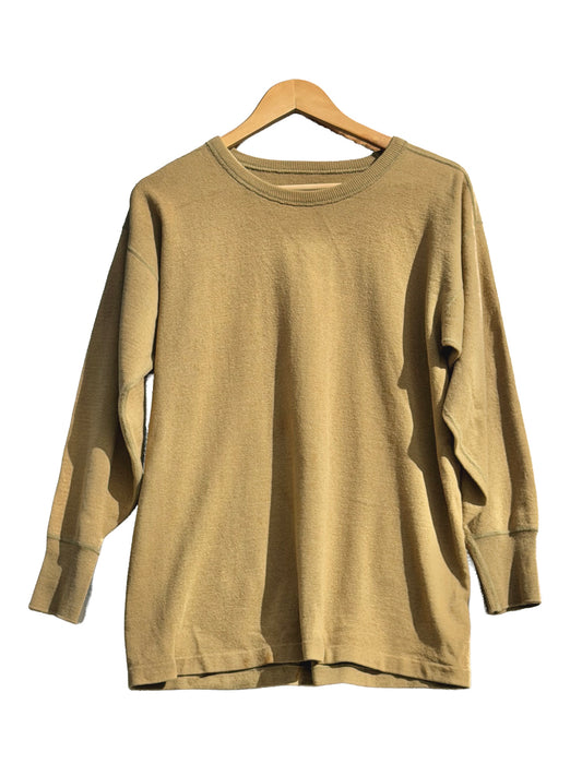 1940s Brown Wool USMC Thermal Undershirt