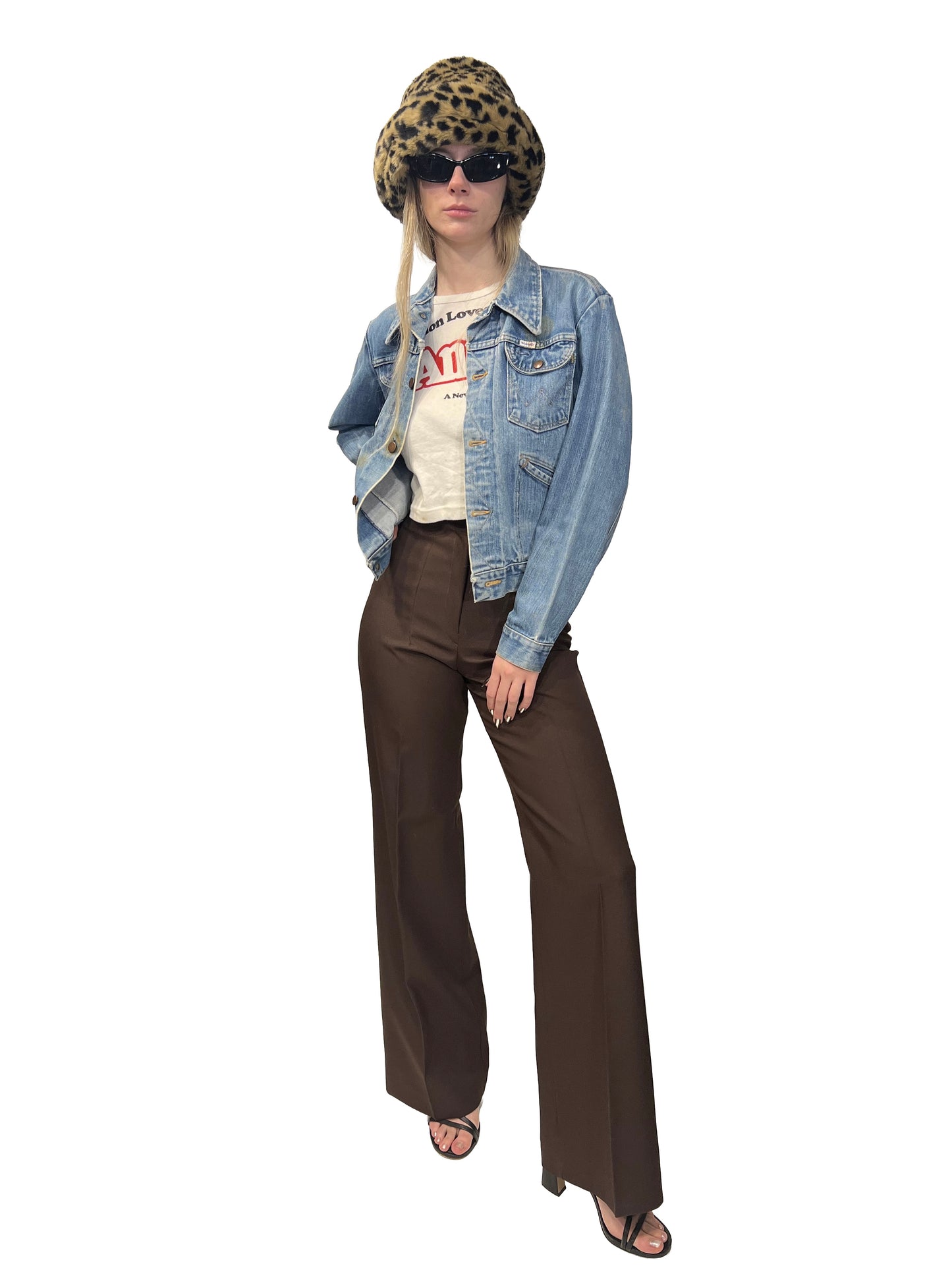 1980s Well-Worn Wrangler ‘No Fault’ 4-Pocket Denim Jacket