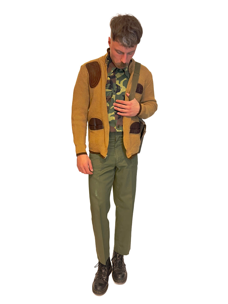1970s Woodland Camo Cotton Twill ‘Caliber’ Shirt Jacket