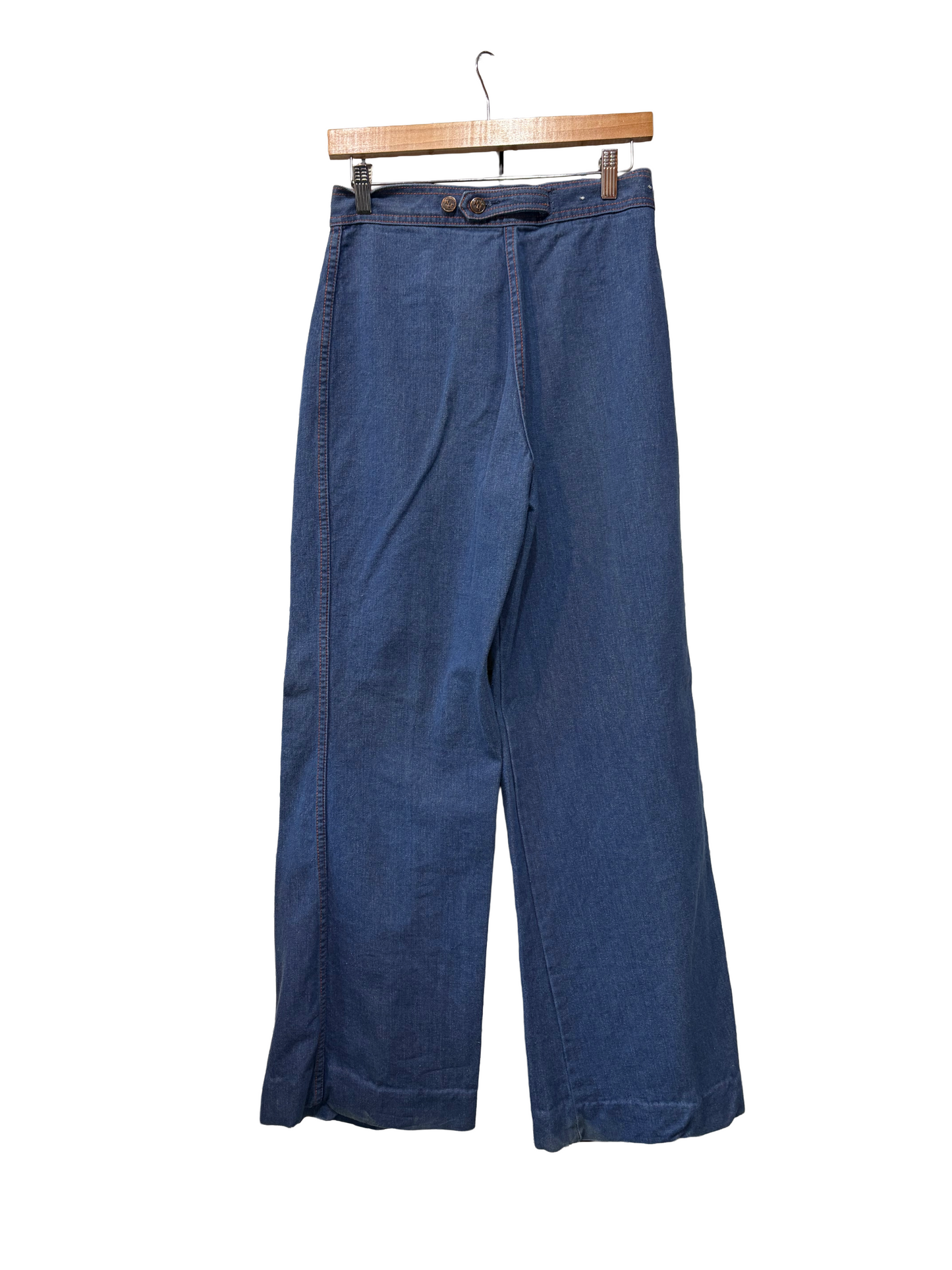 1970s NLF Wide Leg Flare Jeans
