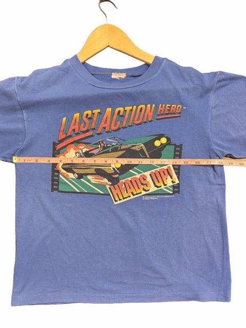 1990s Blue Last Action Hero Graphic Tee