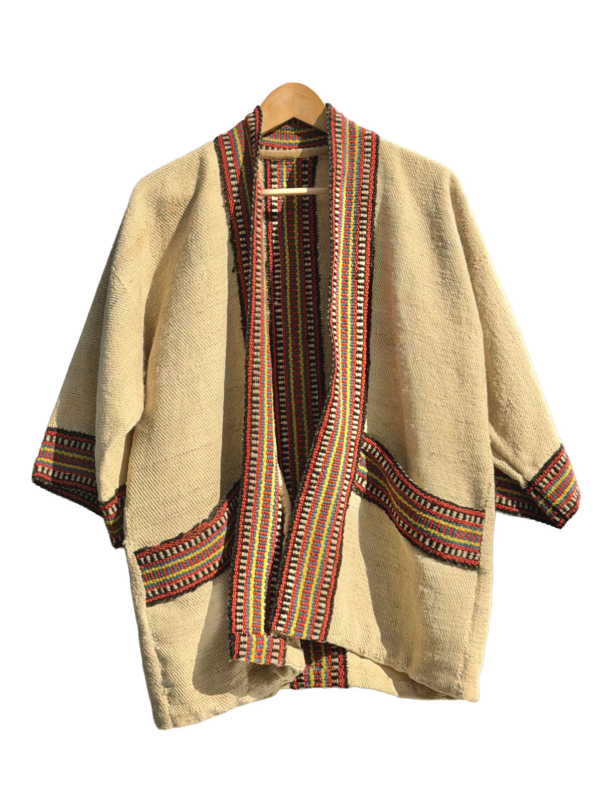 1970s Woven Wool Tunic Jacket