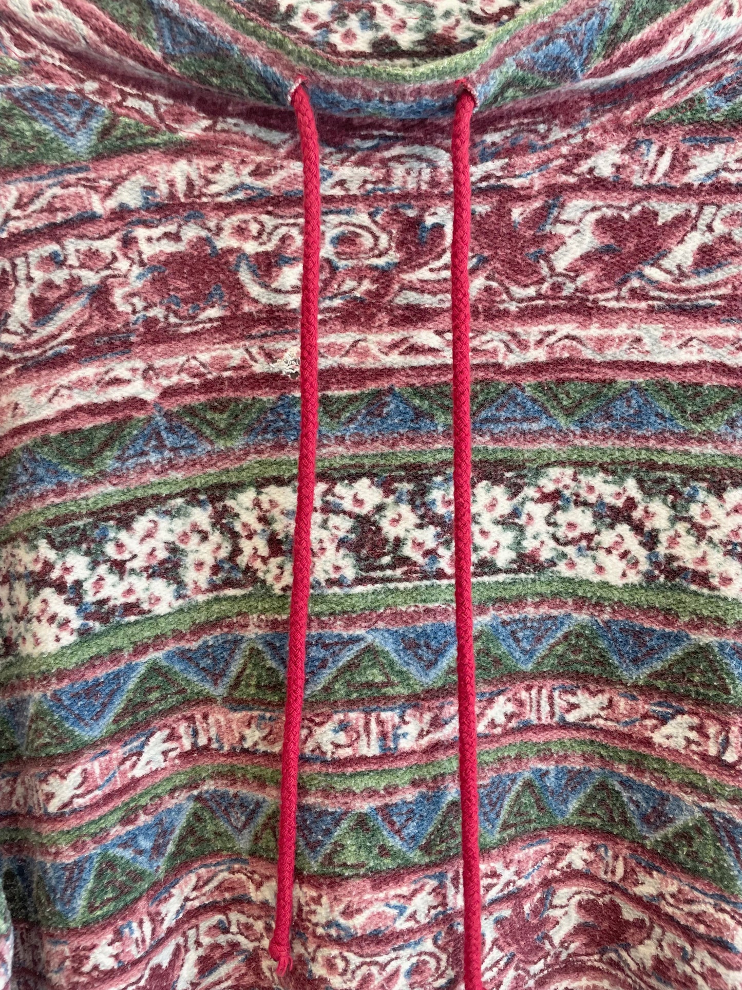 1990s Cotton-Poly Printed Pullover