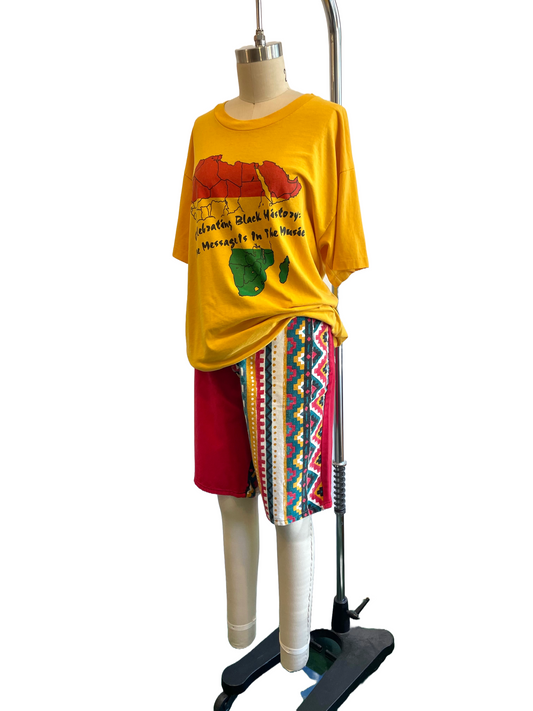 1990s Single Stitch Black History Tee