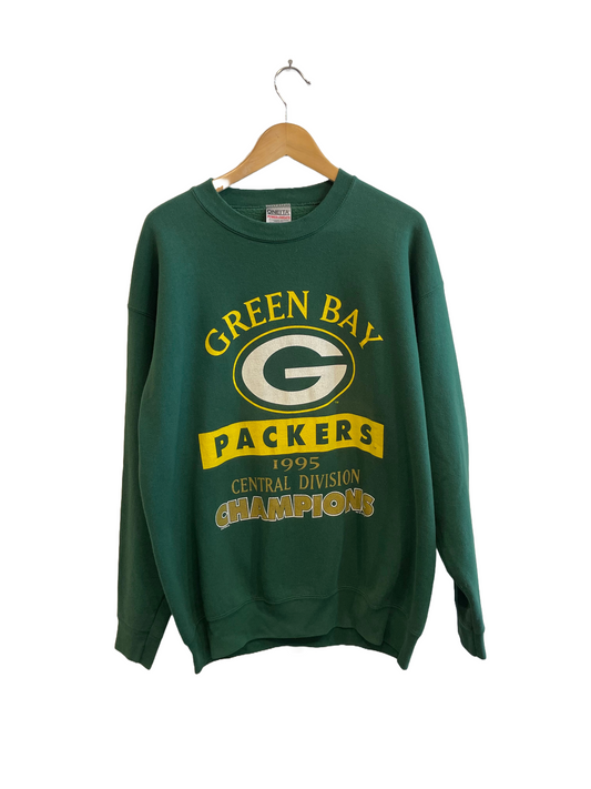 1990s Forrest Green Packers NFC Champion Crewneck