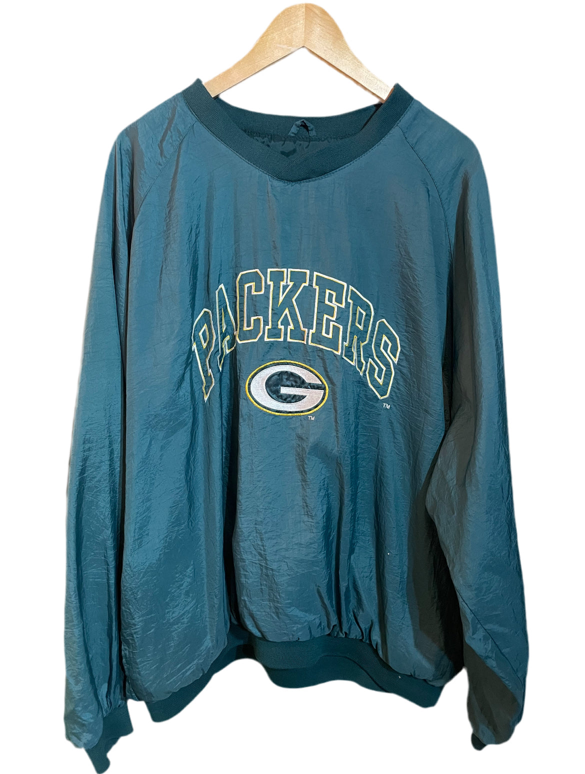 1990s Forest Green Packers Pull Over