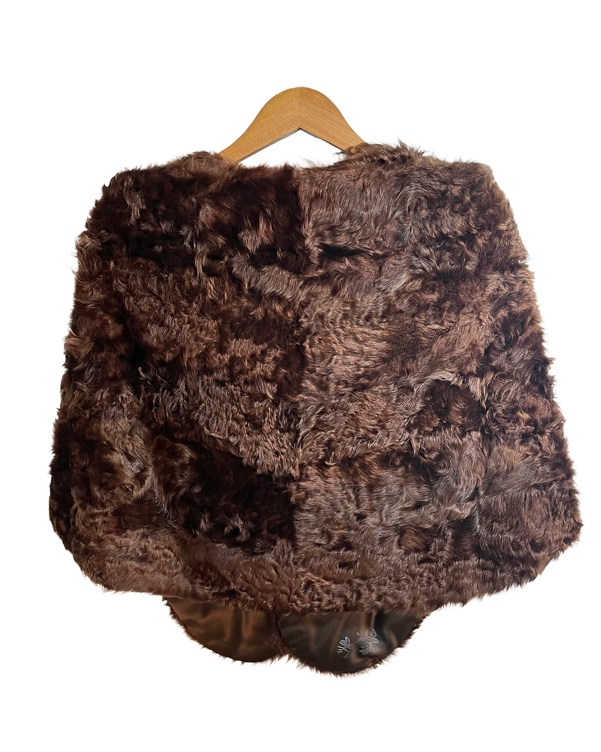 1950s Dark Brown Mink Fur Stole