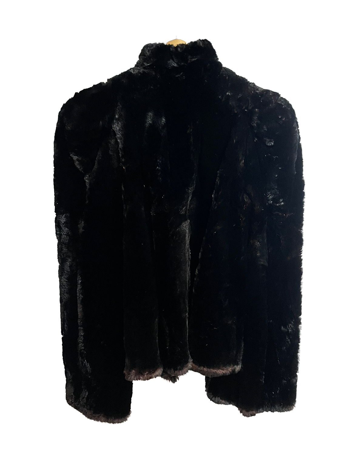 1940s Black Kreuzer Furs Mink Cropped Jacket