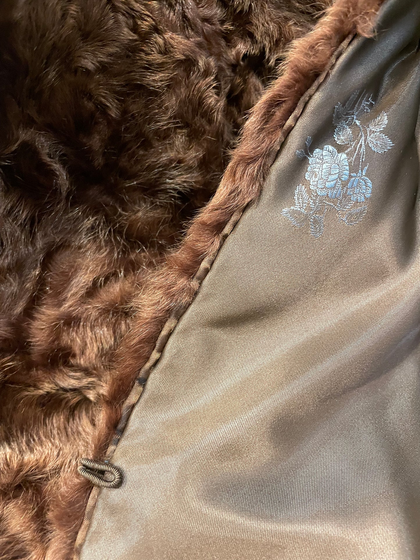 1950s Dark Brown Mink Fur Stole