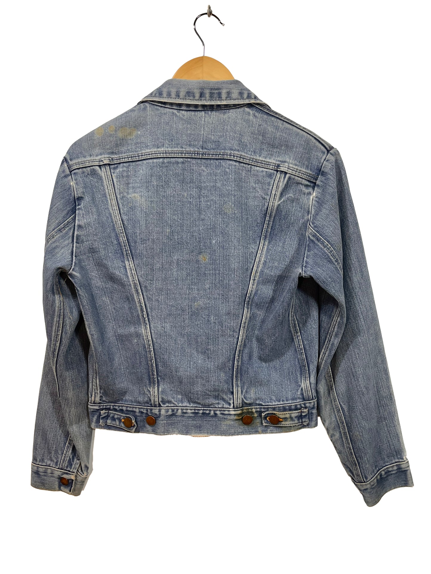 1980s Well-Worn Wrangler ‘No Fault’ 4-Pocket Denim Jacket
