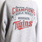 1987 MN Twins World Series Grey Crew Sweatshirt